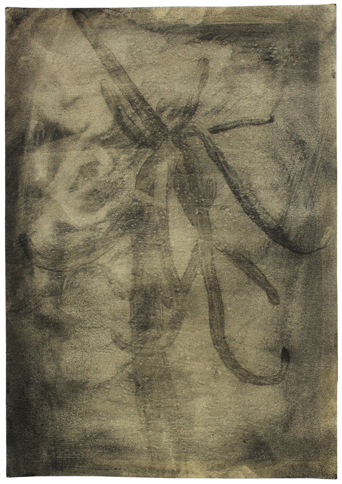 Kubus 2013 charcoal on paper 30 x 21 cm